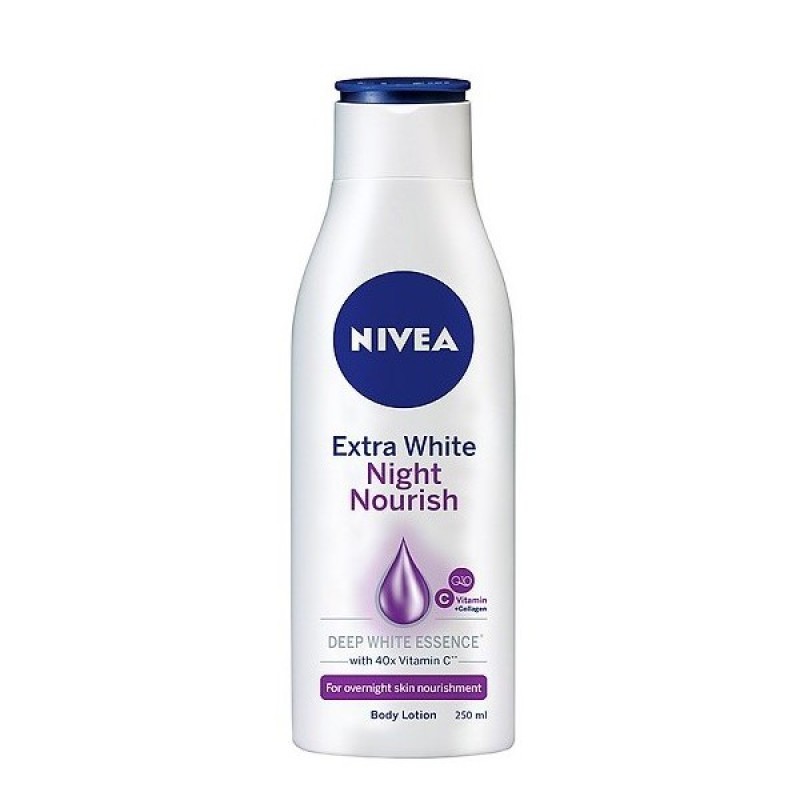 Sữa Dưỡng Thể Nivea Night White Trắng Da Ban Đêm - 200ml