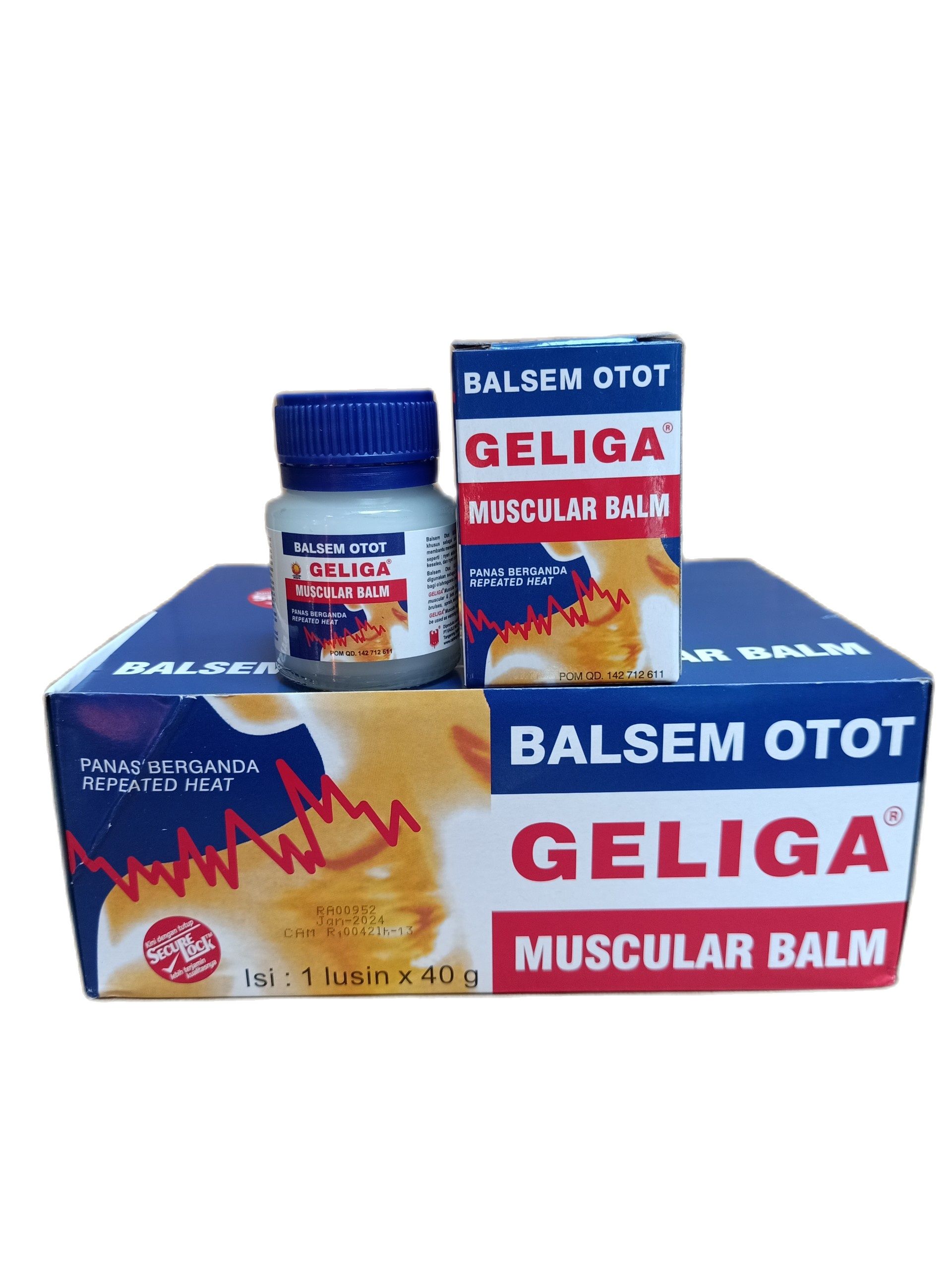 Dầu cù là lửa Geliga 40g Indonesia
