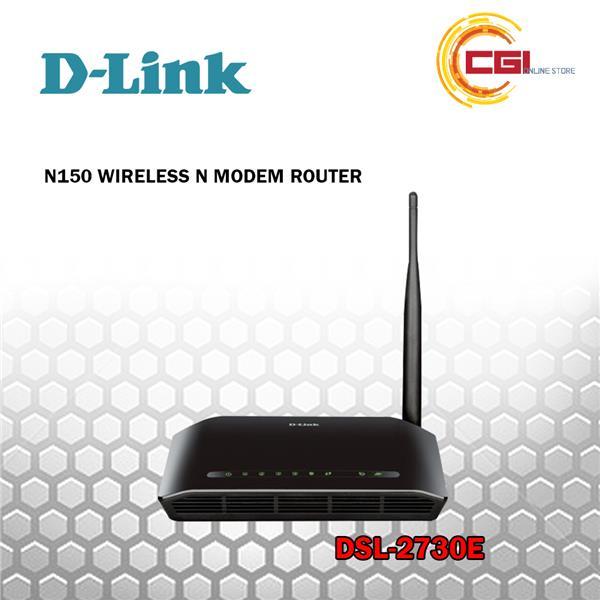 Router D-Link DSL-2730E ADSL2/2+ Wireless N 150Mbps