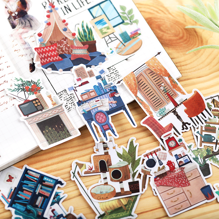 [HCM]Set sticker nội thất cổ điển (Loại 1)