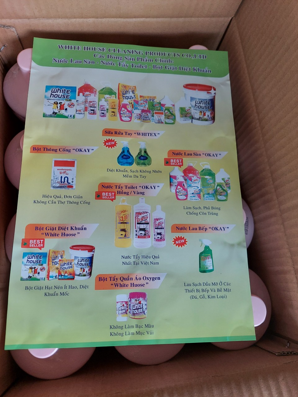 Nước Tẩy Rửa Toilet Okay Thái Lan 960ml