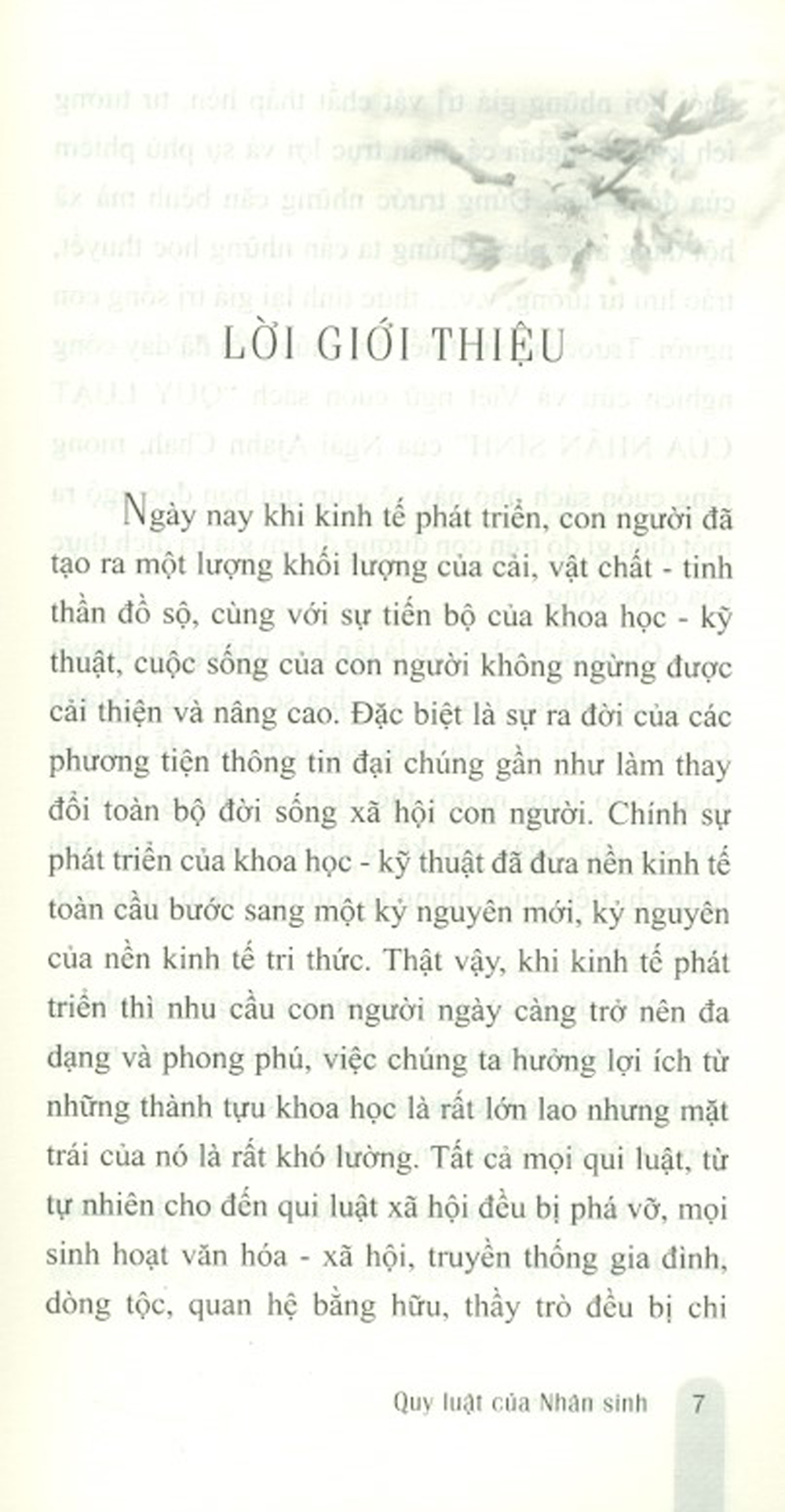 Quy Luật Của Nhân Sinh