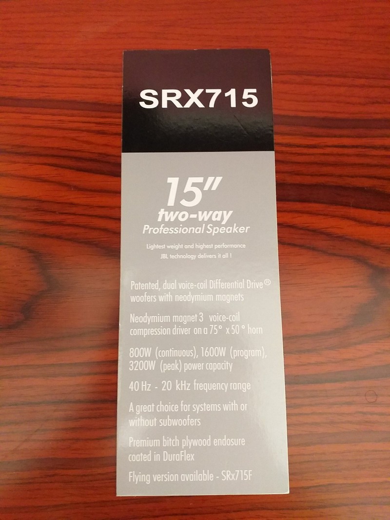 [HCM]Tem SRX 715 Decal Dán Mặt Loa có keo dính (1 tem)