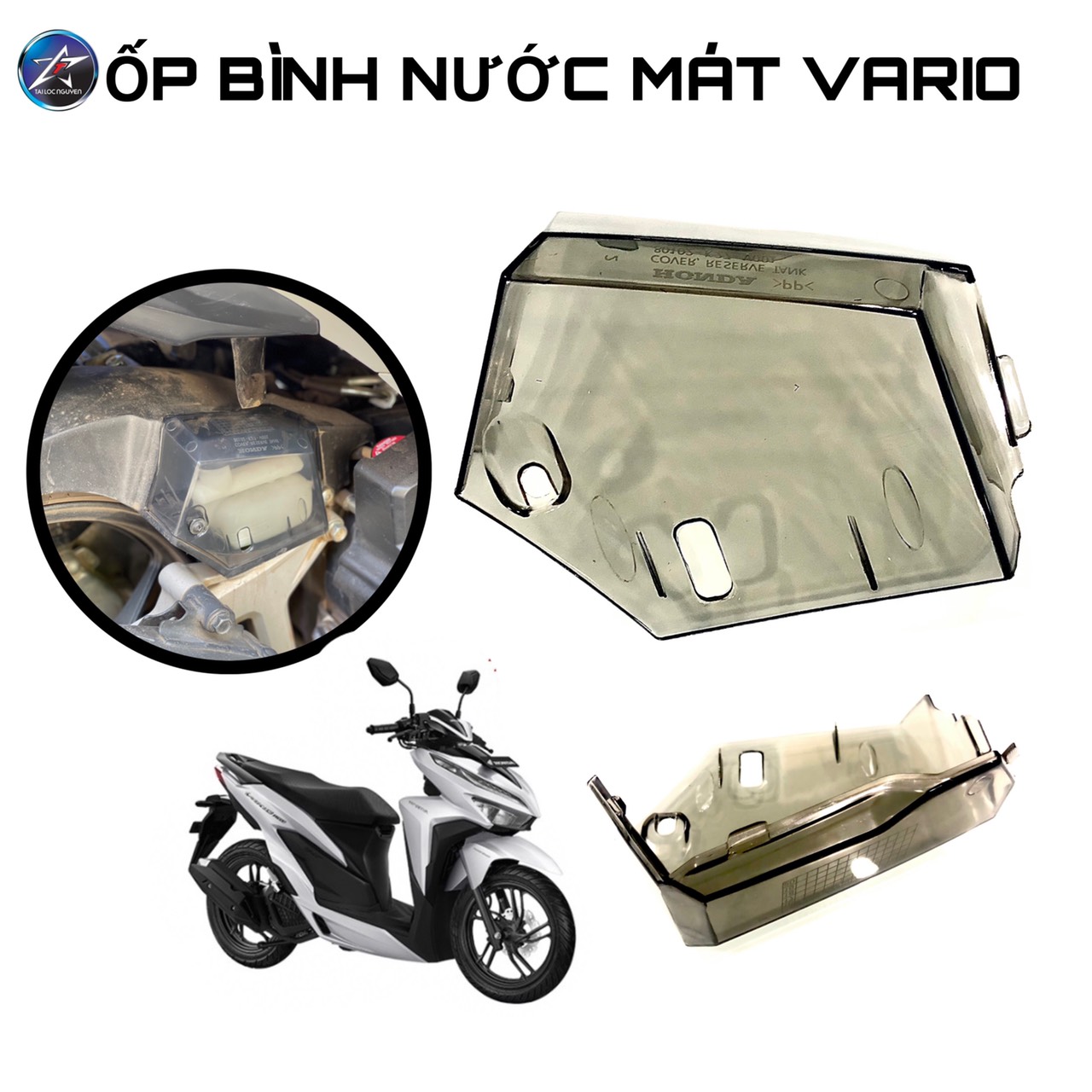 [HCM]NẮP BÌNH NƯỚC MÁT TRONG SUỐT CHO AB/VARIO/CLICK