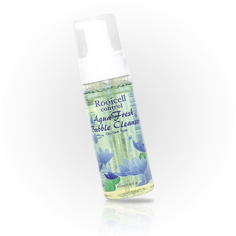Sửa rửa mặt dành cho da nhờn, mụn Rooicell Aqua Fresh Bubble Cleanser - Oil Skin cao cấp