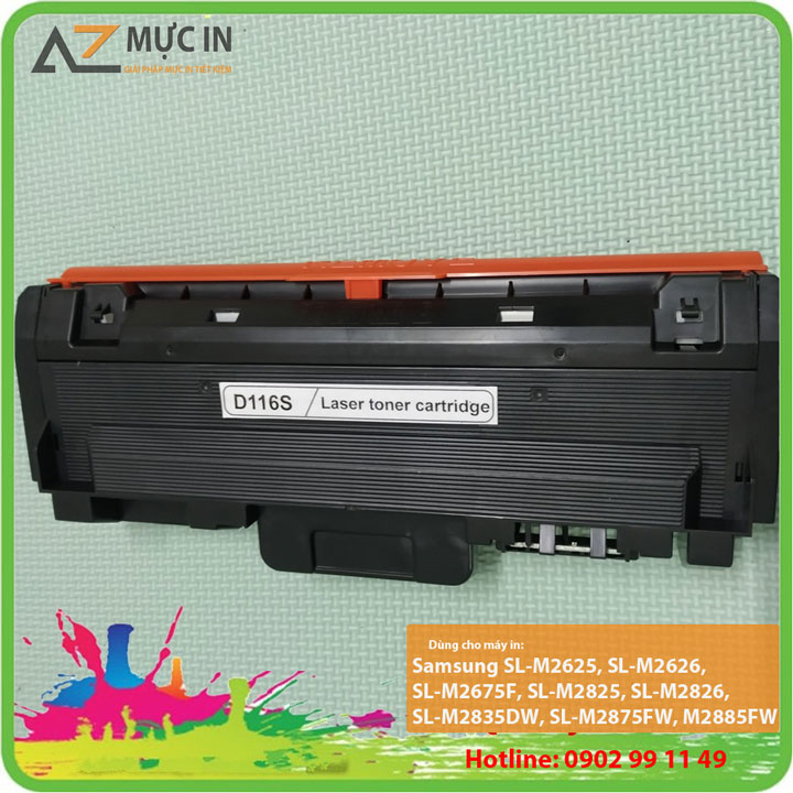 Hộp mực máy in samsung sl-2825/ 2875/ 2675 | mực in mlt-d116s chất lượng giá tốt