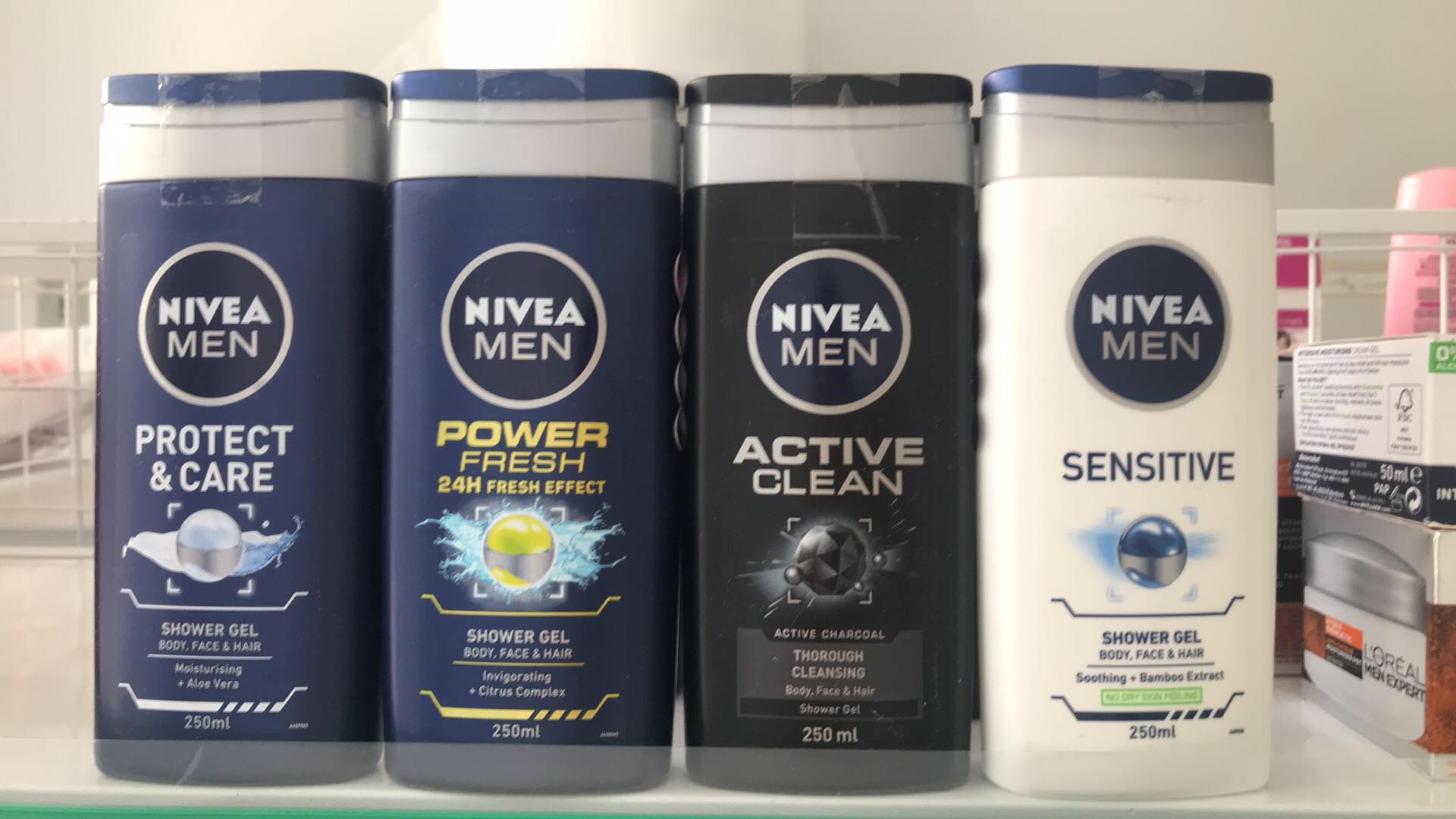 Sữa tắm gội cho Nam Nivea men 250ml ( Hàng Anh )