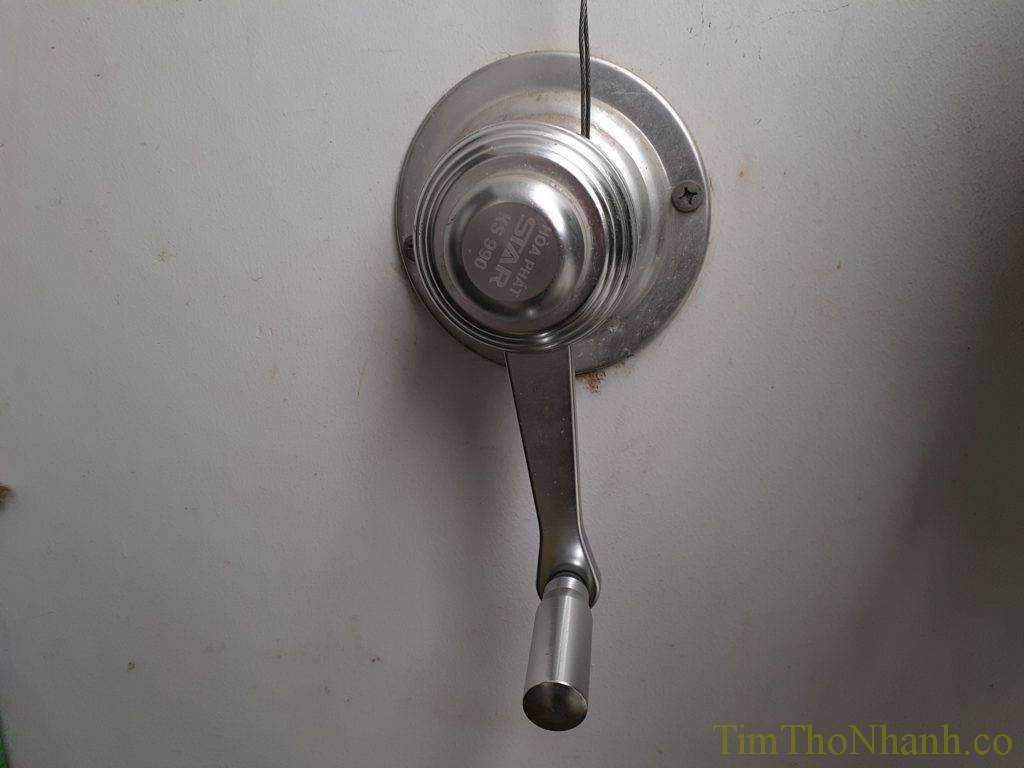 Bộ Tời ( Củ Quay ) Giàn Phơi Thông MInh Hòa Phát KS990