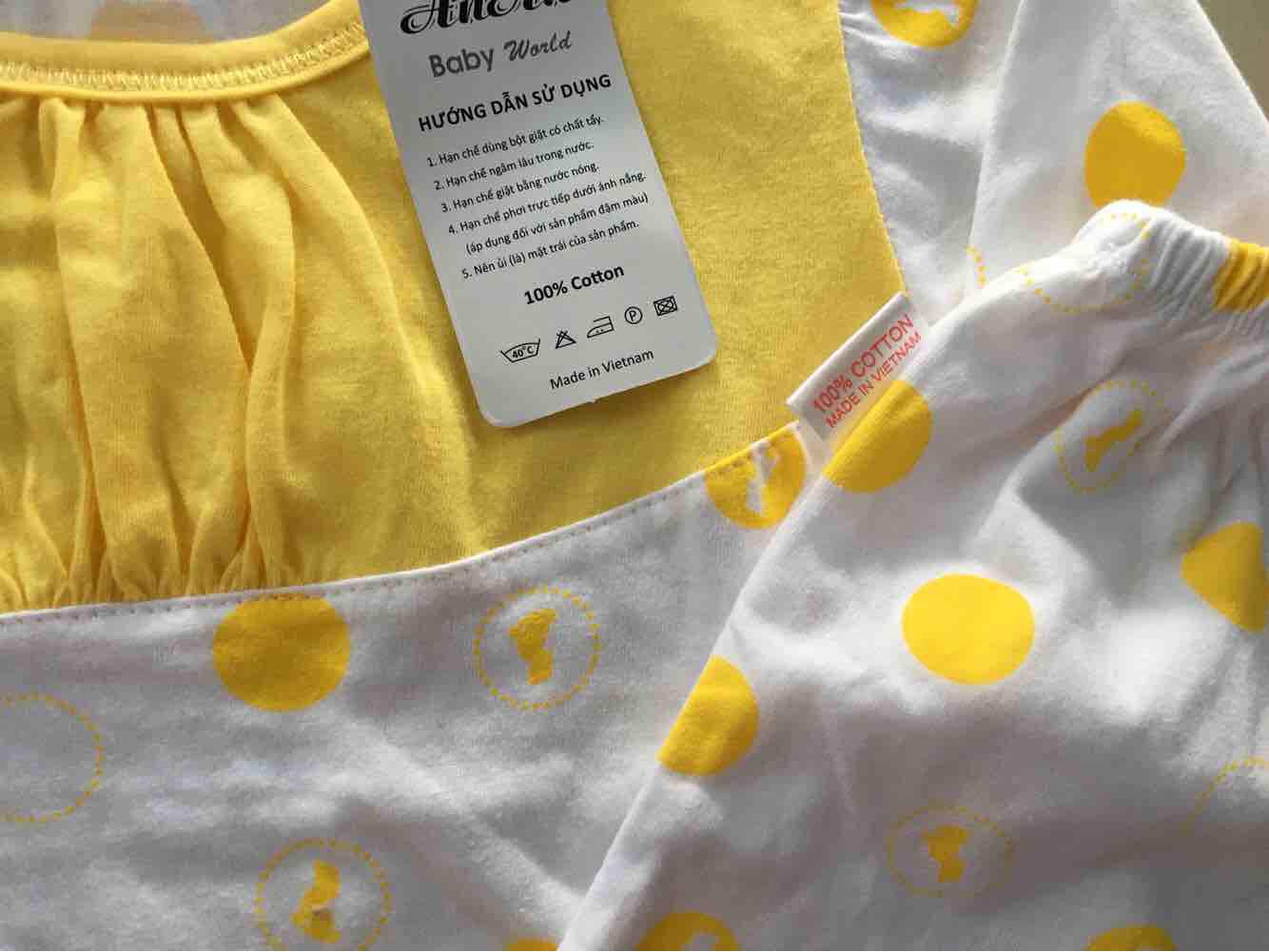 [HCM]Set 5 ÁO DÀI TAY NÚT CÀI VAI BI ANAN