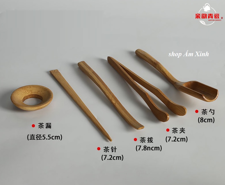 Bộ dụng cụ trà đạo (Bộ cung nhãn)