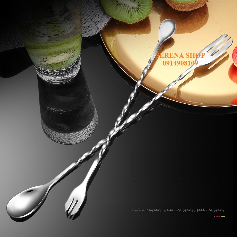 Thìa khuấy pha chế - Thìa bar 26cm - 32cm