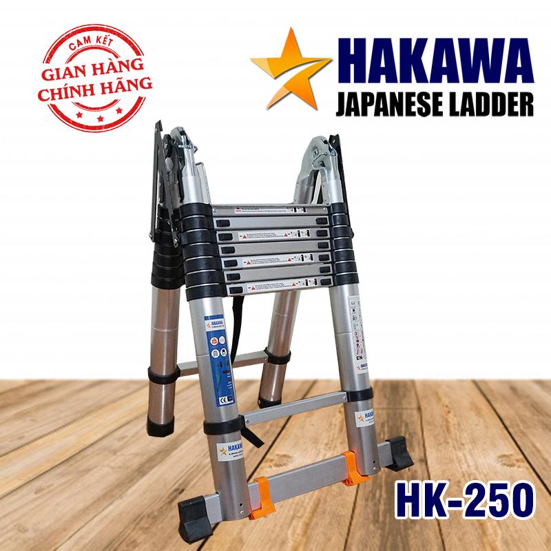 [HAKAWA] Thang nhom rut doi HAKAWA HK250 - Chiếc thang của mọi nhà