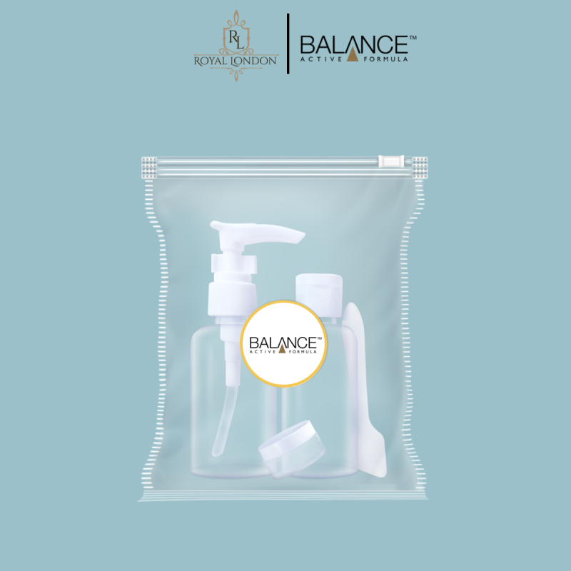 [HB GIFT] Bộ chiết mỹ phẩm mini Balance Active Formula Travel Kit