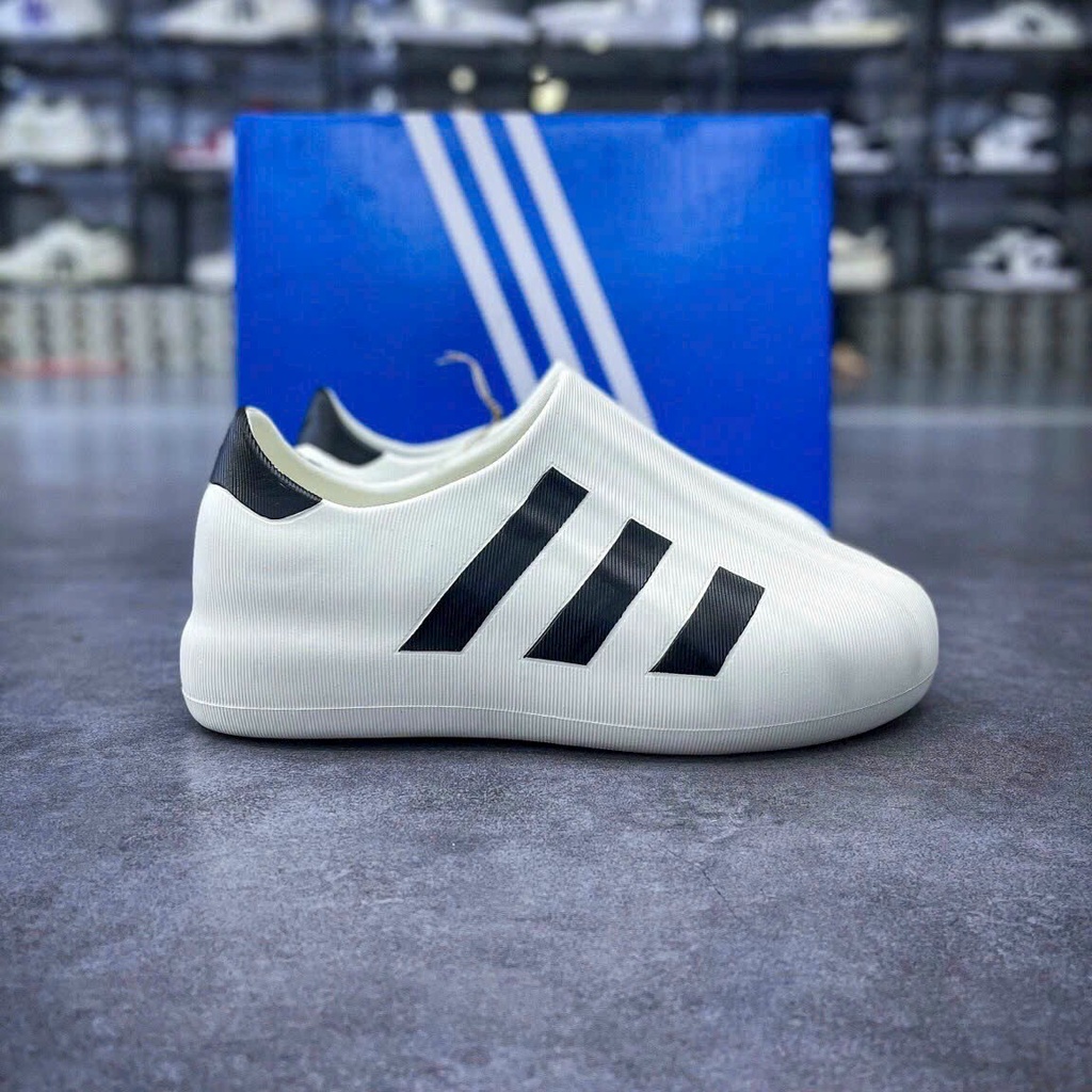 Giày Adifom đen trắng_Giày sneaker Adidas superstar white black cao su đúc  hot trend 2023