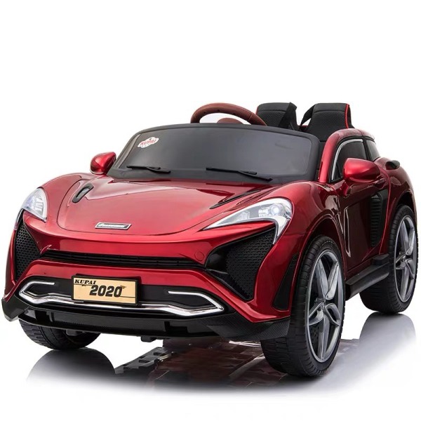 Ô tô xe điện đồ chơi KUPAI 2020 trẻ em 2 chỗ 4 động cơ kết nối bluetooth ( Đỏ-Trắng-Cam)