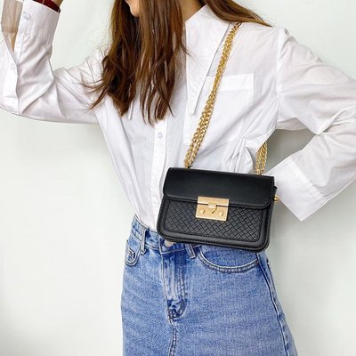 Túi xách nữ đeo chéo mini hộp khóa gài thời trang cao cấp