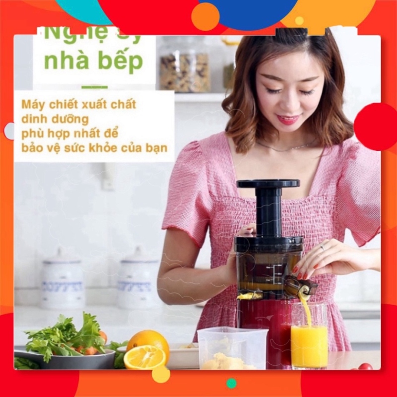 Giá bán ✐❂ Máy ép trái cây tốc độ chậm SAVTM (Bảo hành 6 tháng động cơ) daan1745