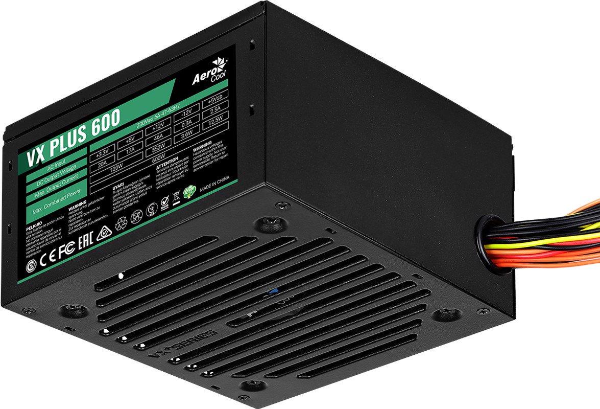 Nguồn Aerocool VX Plus 600W - Hàng Chính Hãng
