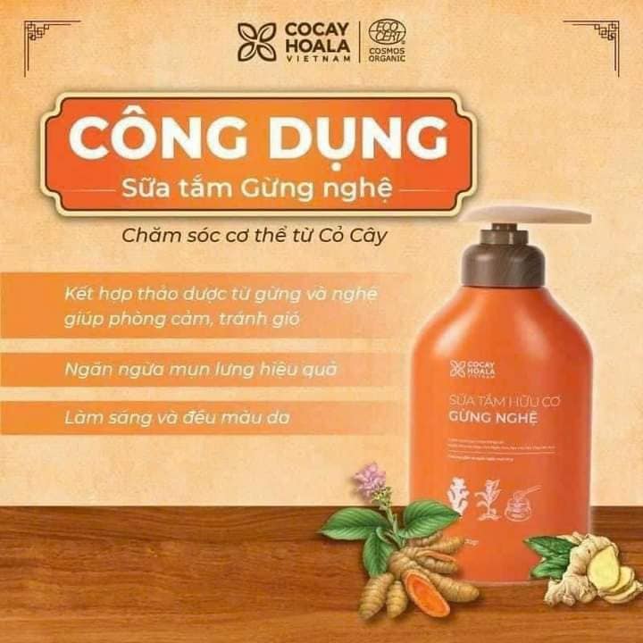 Herbal ginger herbal shower gel 500ml-new version