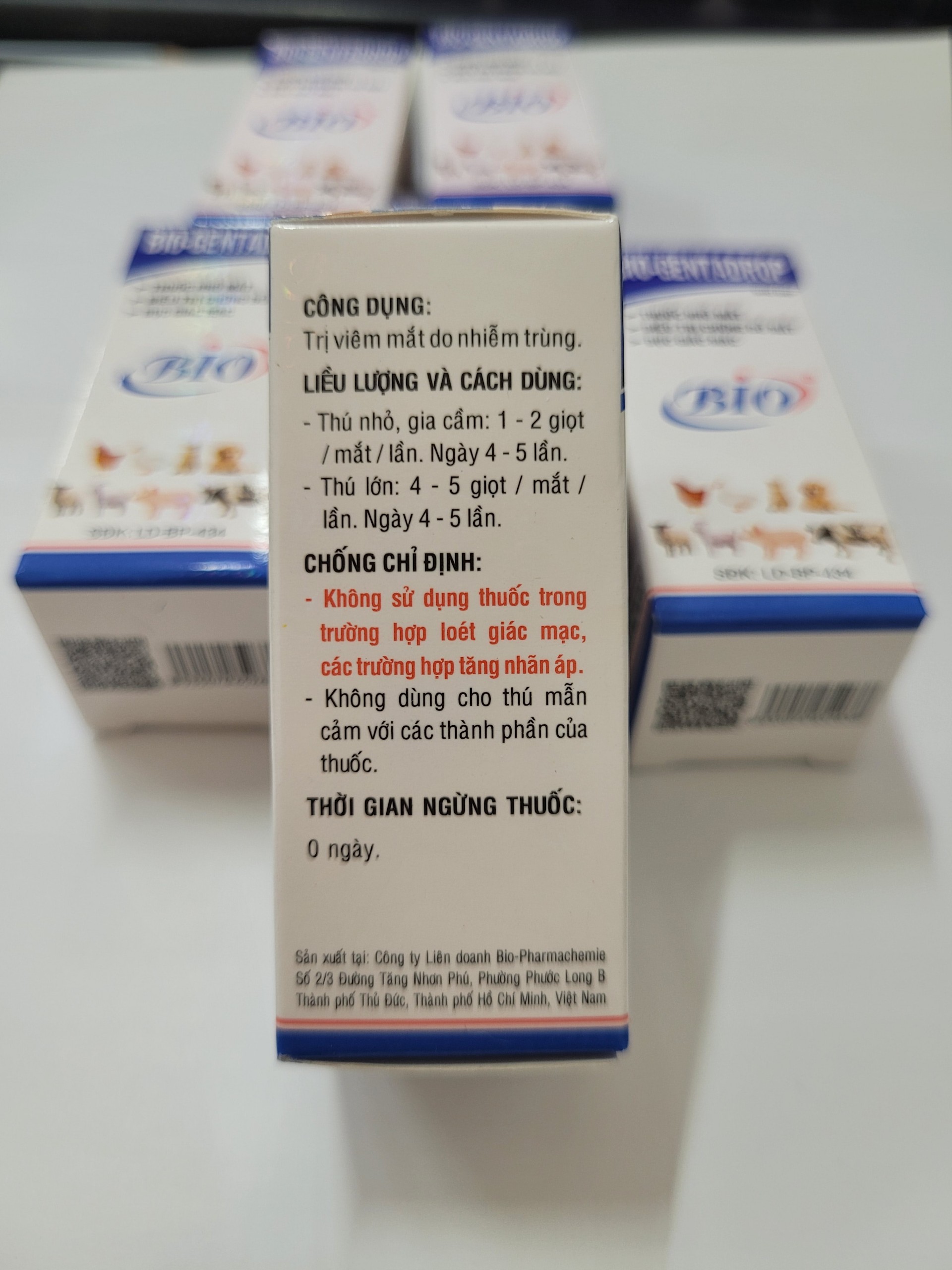 Nhỏ Mắt Bio Genta Drop Cho Chó Mèo 10ml