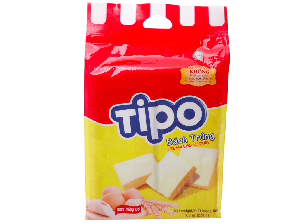 BÁNH TRỨNG NƯỚNG TIPO 500G