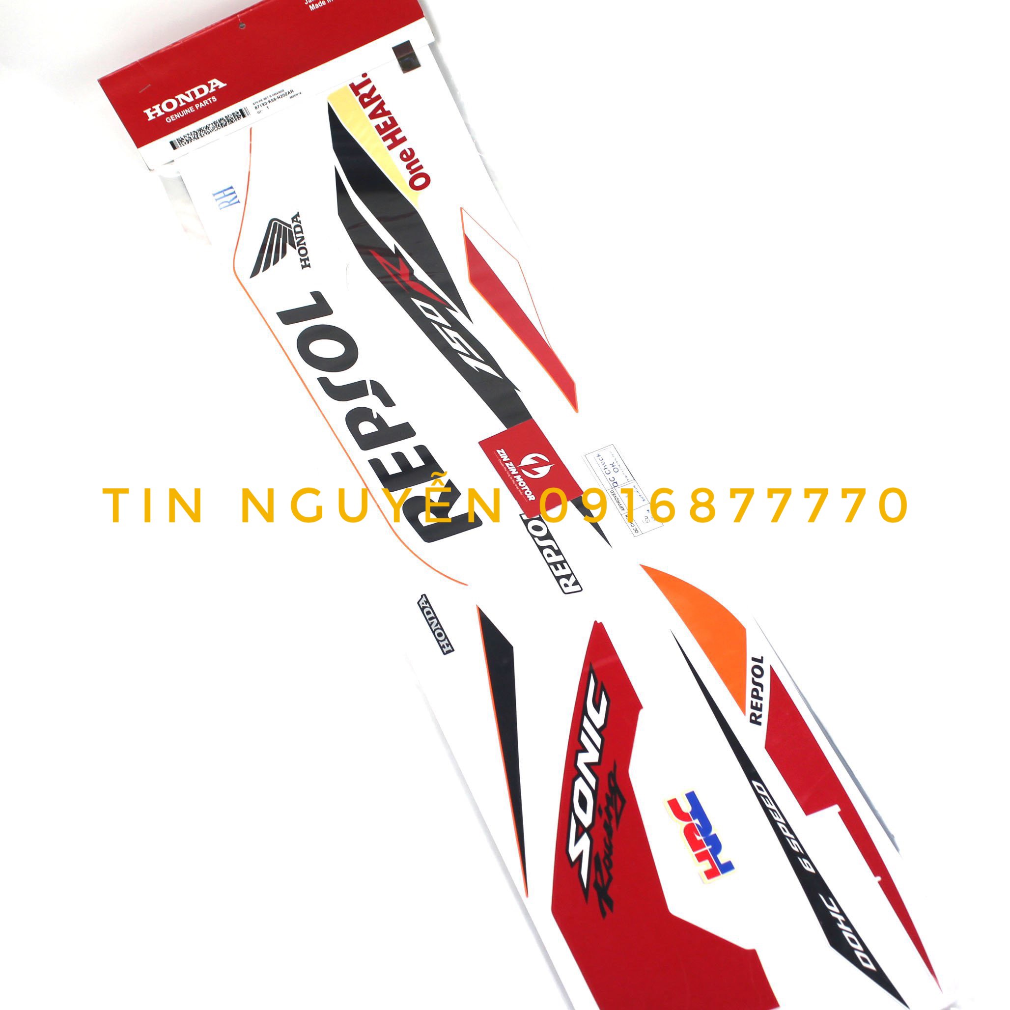 Tem Sonic Repsol chính hãng Honda