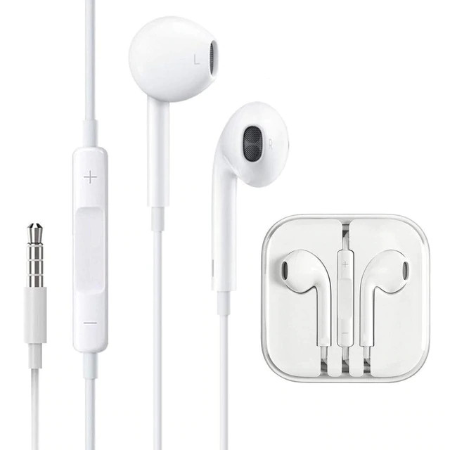 Tai Nghe Nhét tai Jack 3.5mm (chân tròn) có Micro, tích hợp điều chỉnh âm lượng