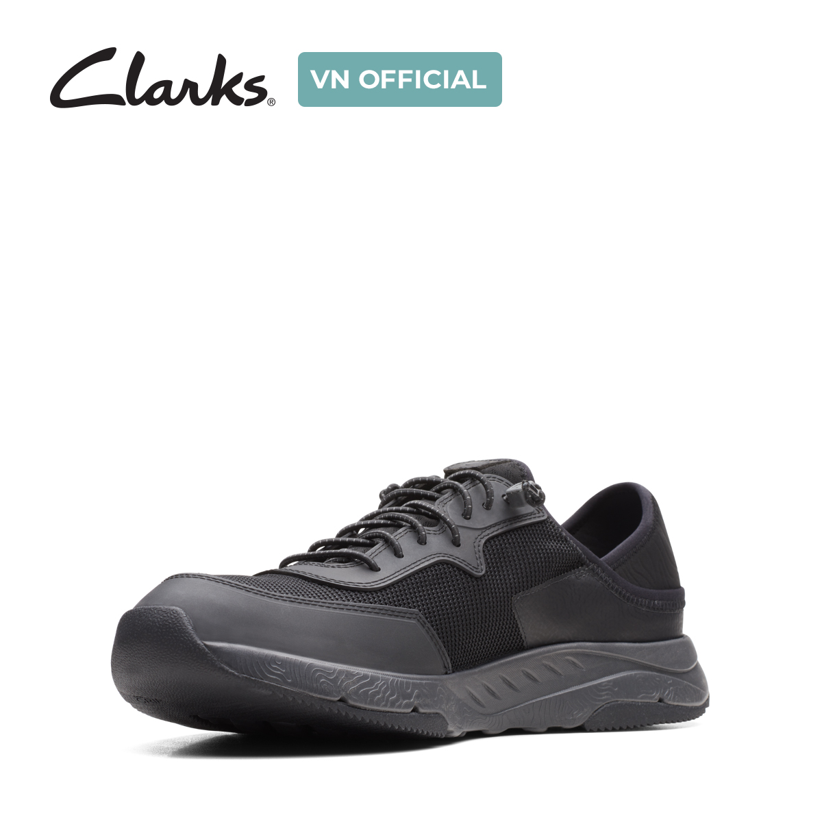 Giày Sneaker Da Nam Clarks - Davis Low