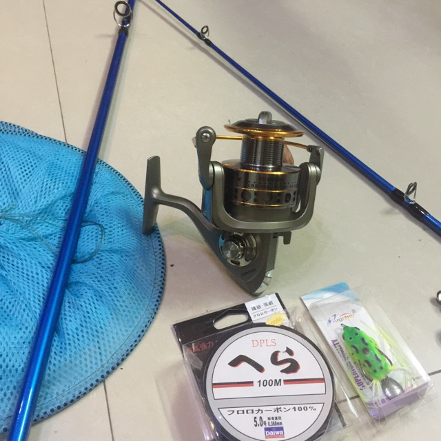 Bộ cần 2 khúc shimano 2,7 m máy lc 7000  (xả hàng giảm giá và cam kết bảo hành đổi trả ạ)
