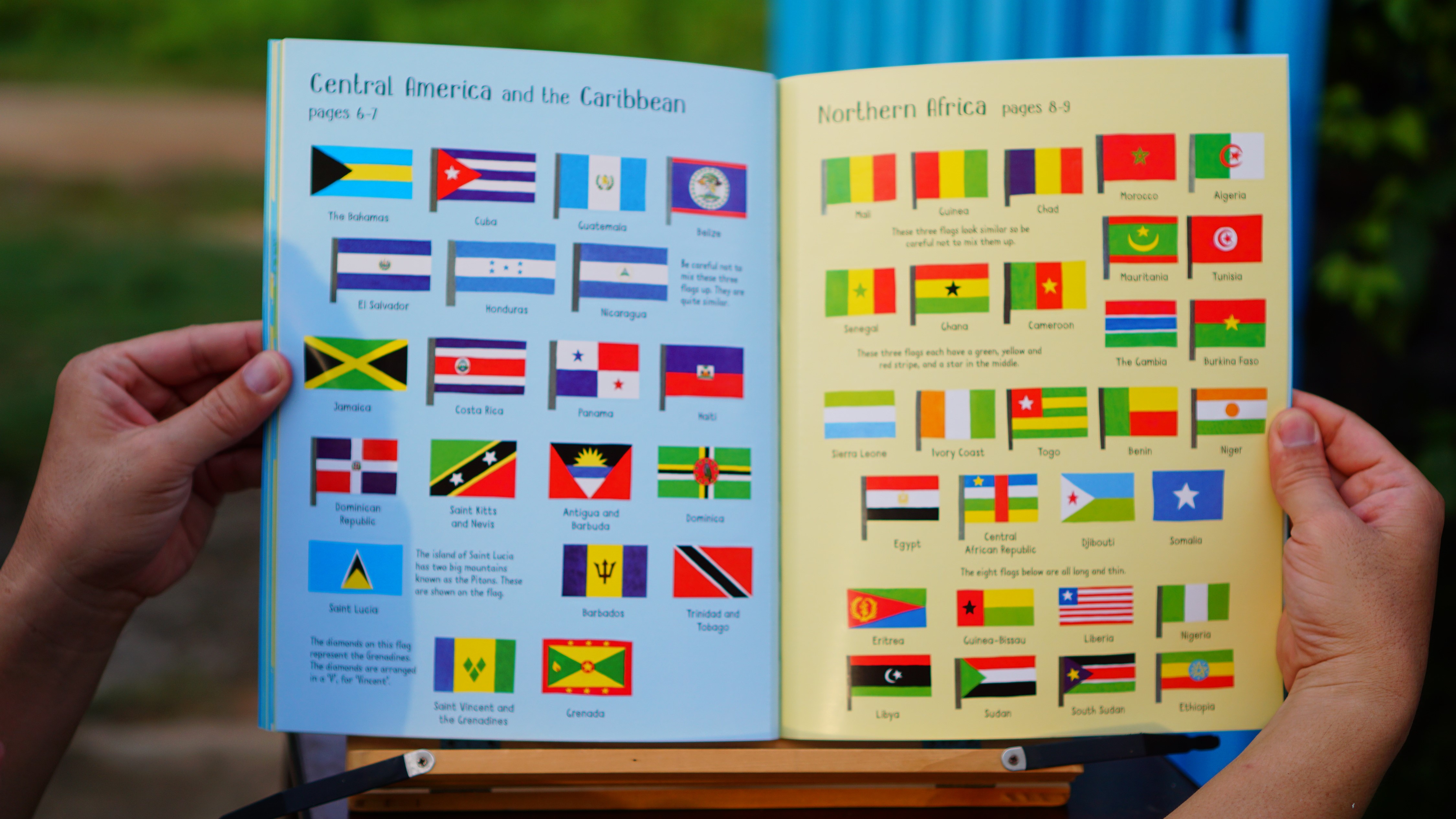Sách Usborne First Sticker Book Flags