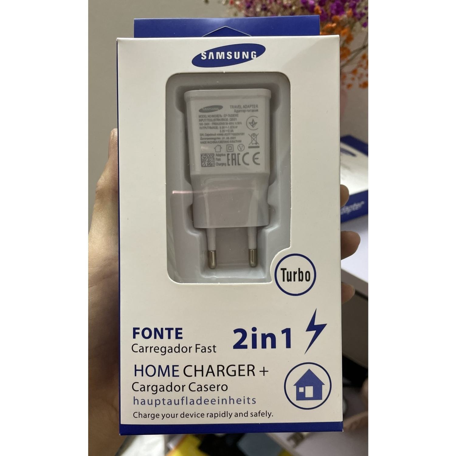 Bộ sạc nhanh Sam Sung S8/S9 chuẩn 3.0 Full Box chân TypeC
