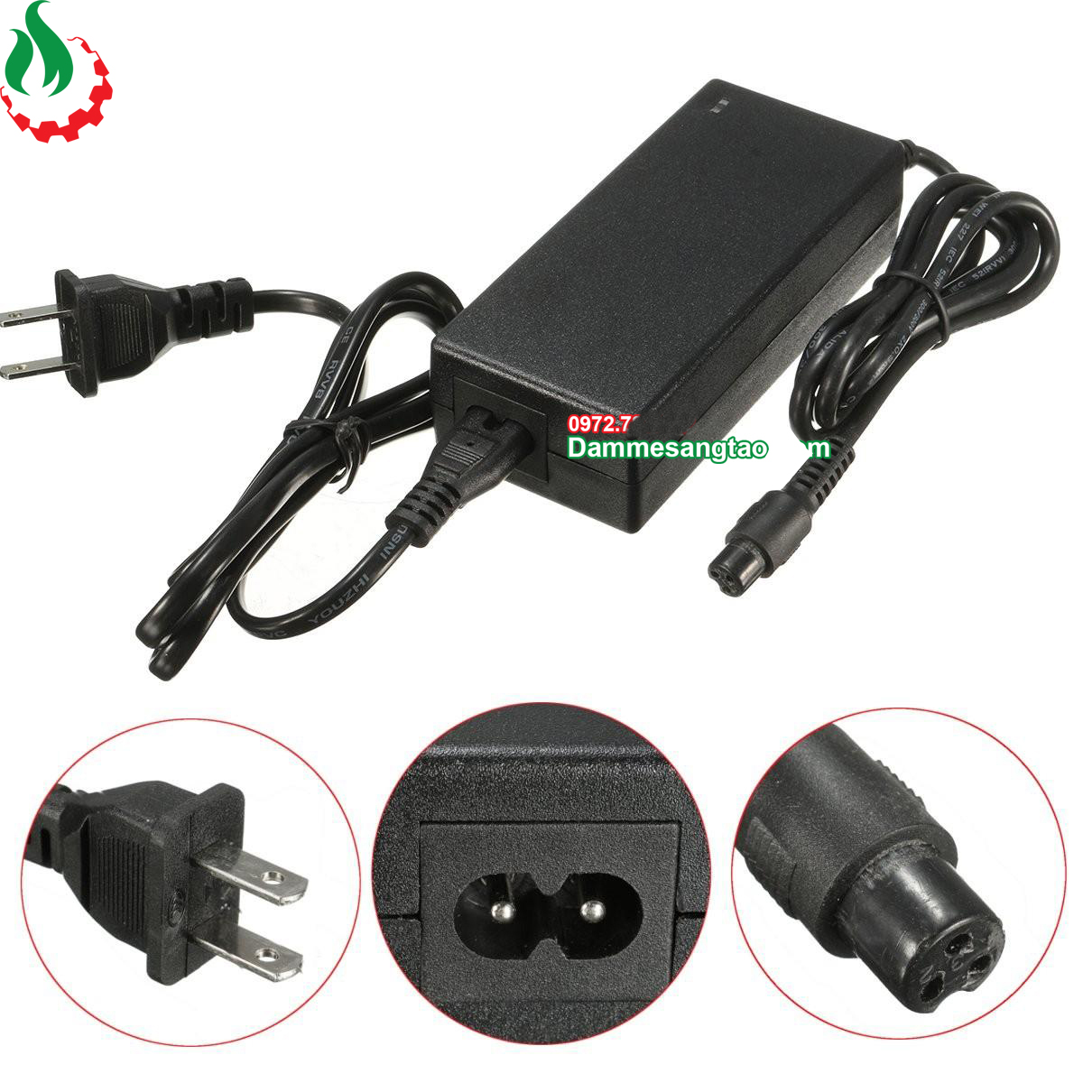 Sạc 10S 2A 42V dùng cho pin Li-ion 3.7V