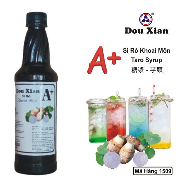 Siro A+ Douxian chai 500ml - Đủ hương vị