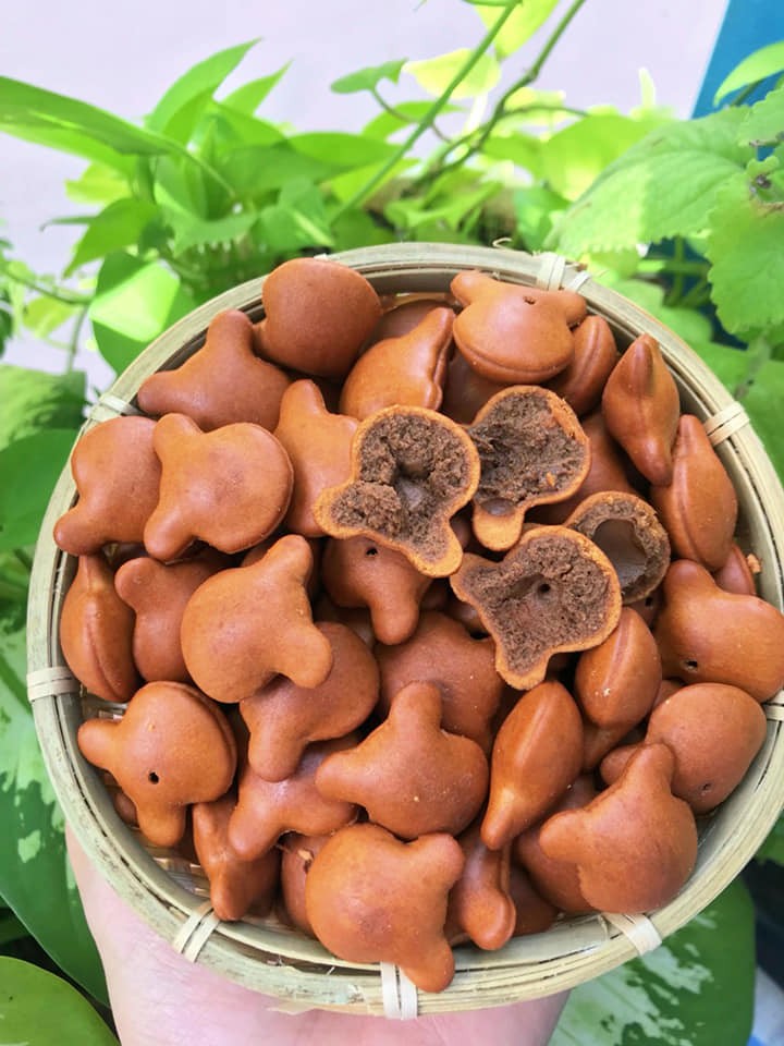 500gr Bánh gấu kem socola thơm ngon