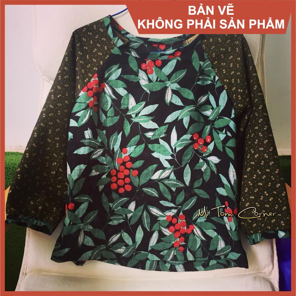 Rập giấy may áo mã 83 (BẢN VẼ)