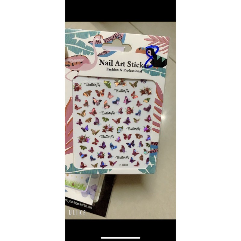 [NNails] sticker bướm nails