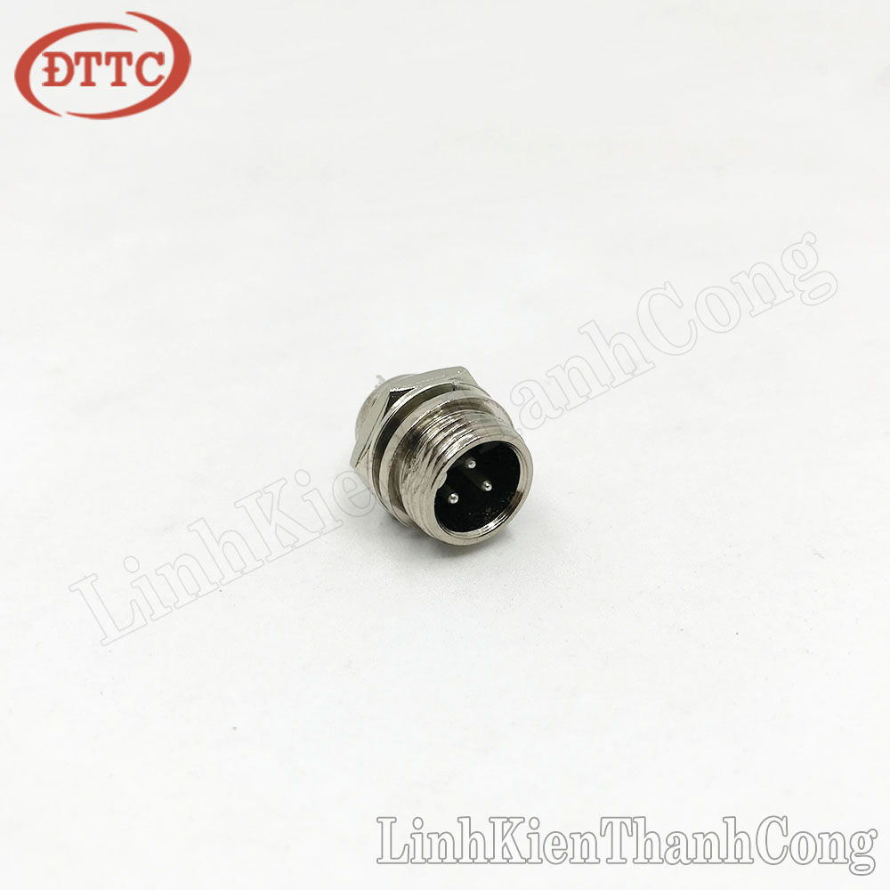 Giắc gx12-3p 3 chân