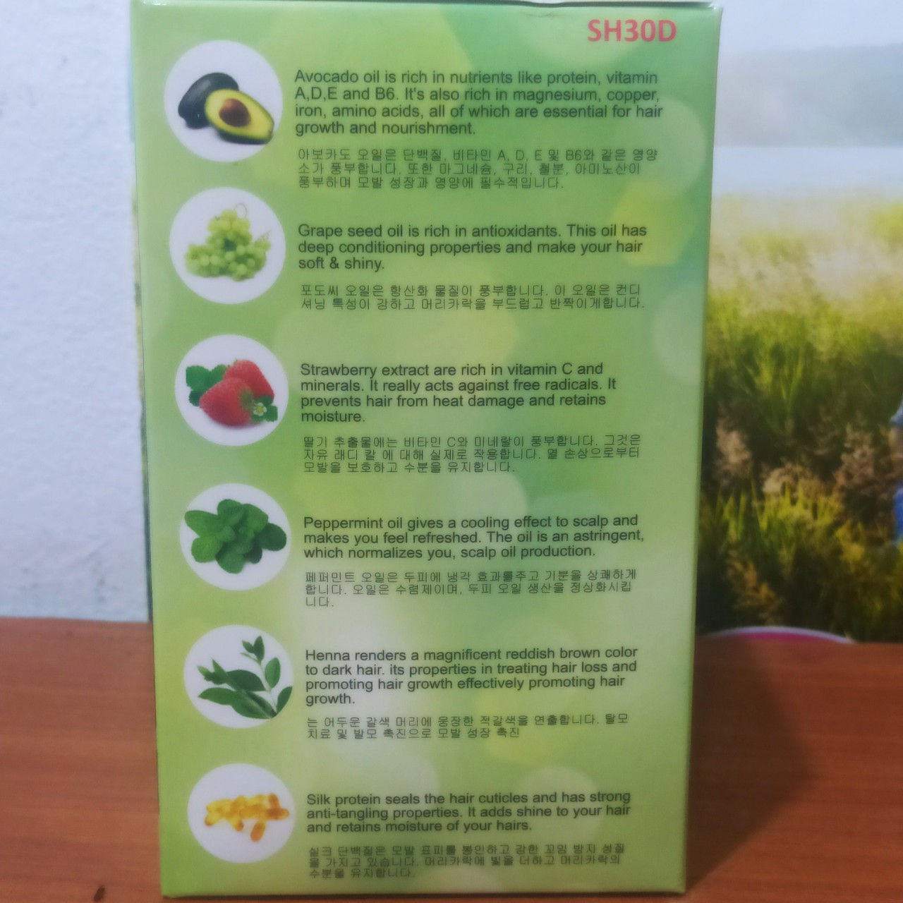 Dầu Gội Phủ Bạc Shihi - nhuộm tóc ĐEN