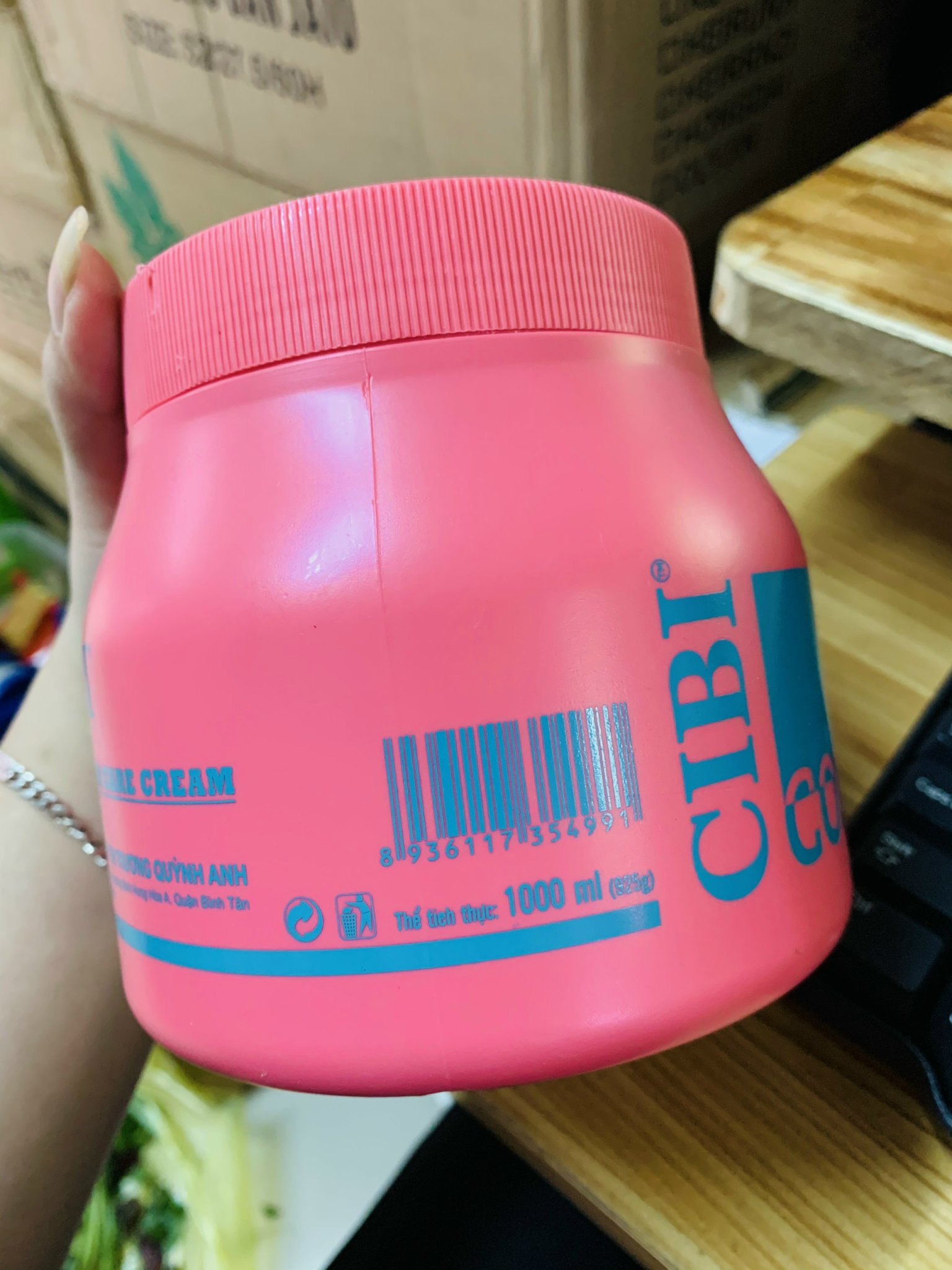 HẤP Ủ HƯƠNG TÓC COLLAGEN CIBI 1000ML