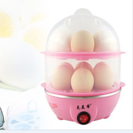Máy luộc trứng, hấp thực phẩm đa năng 2 tầng tiện dụng