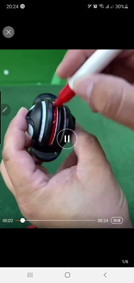 Dụng cụ đánh dấu bóng golf, golf hà nội 247