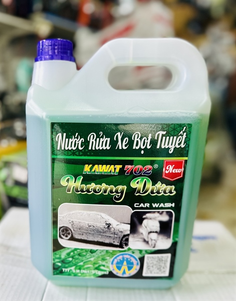NƯỚC RỬA XE BỌT TUYẾT KAWAT 5L