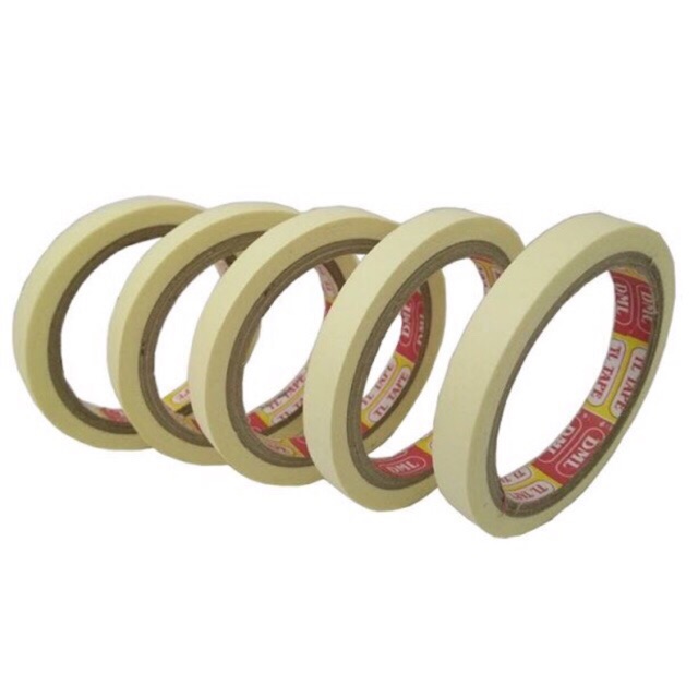 Combo 5 cuộn băng keo giấy 1.2f