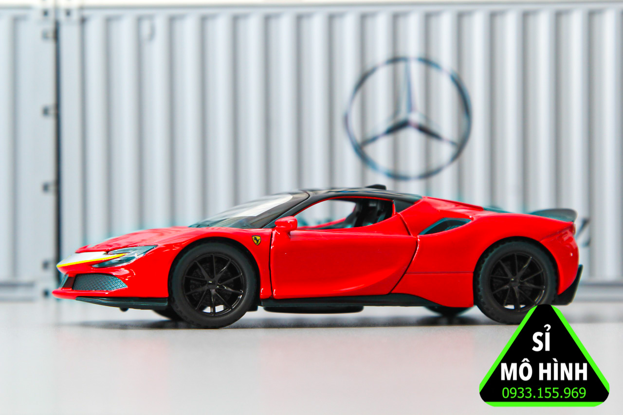 [ Sỉ Mô Hình ] Mô hình siêu xe Ferrari SF 90 1:32