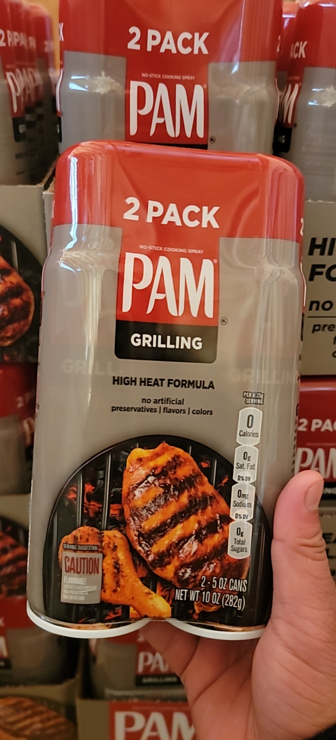CHÍNH HÃNG Pam - Dầu xịt ăn kiêng - Pam Grilling - 12oz