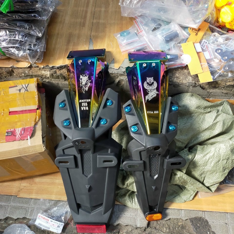 [HCM]Combo Dè malay lớn (bên trái) và Đuôi titan cho ex155 KHÔNG ỐC
