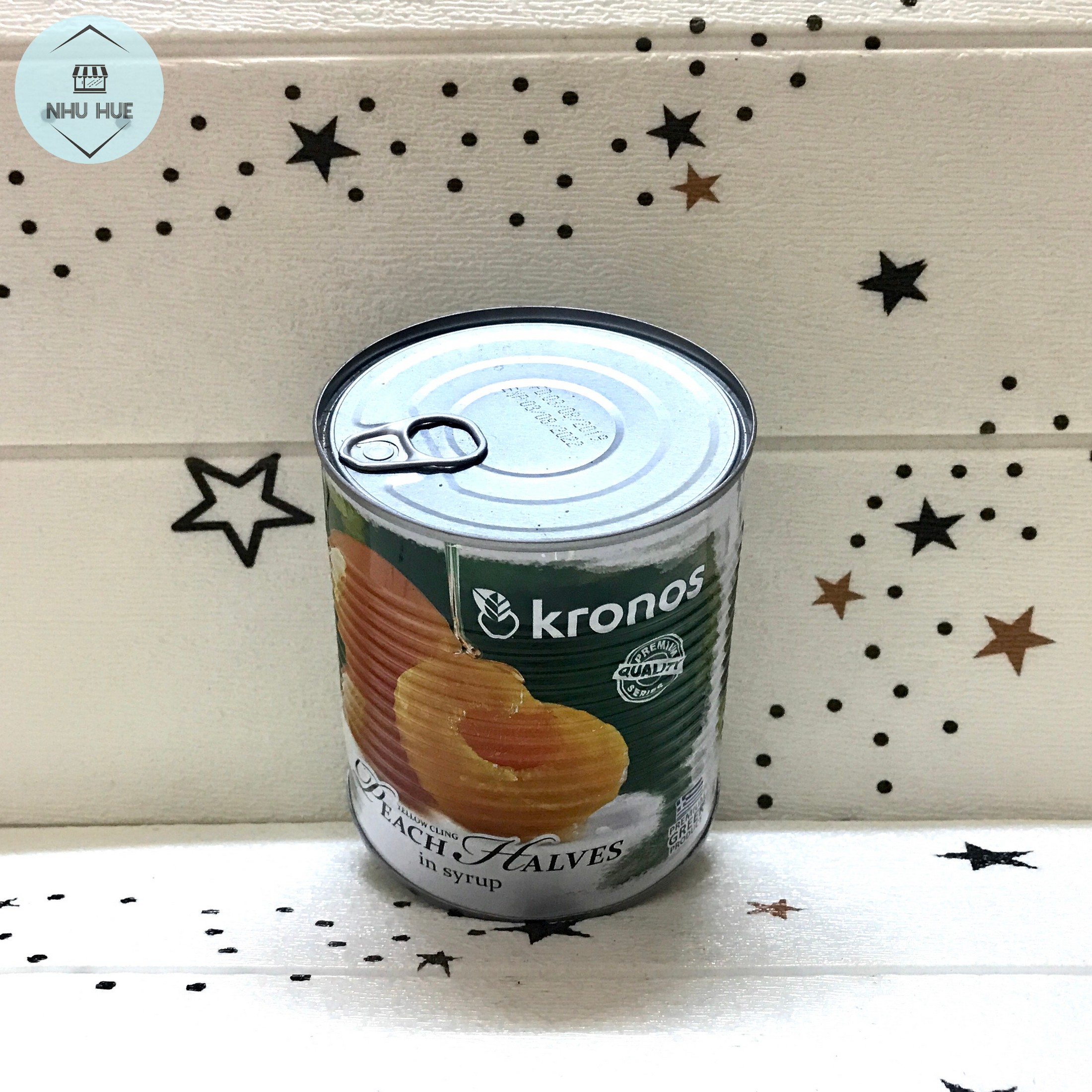 Đào ngâm Kronos (Lon 820g)