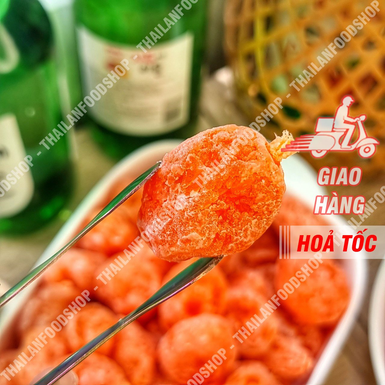Xí Muội Mơ ( Xí Muội Đào ) Đà Lạt - Lon 500gr