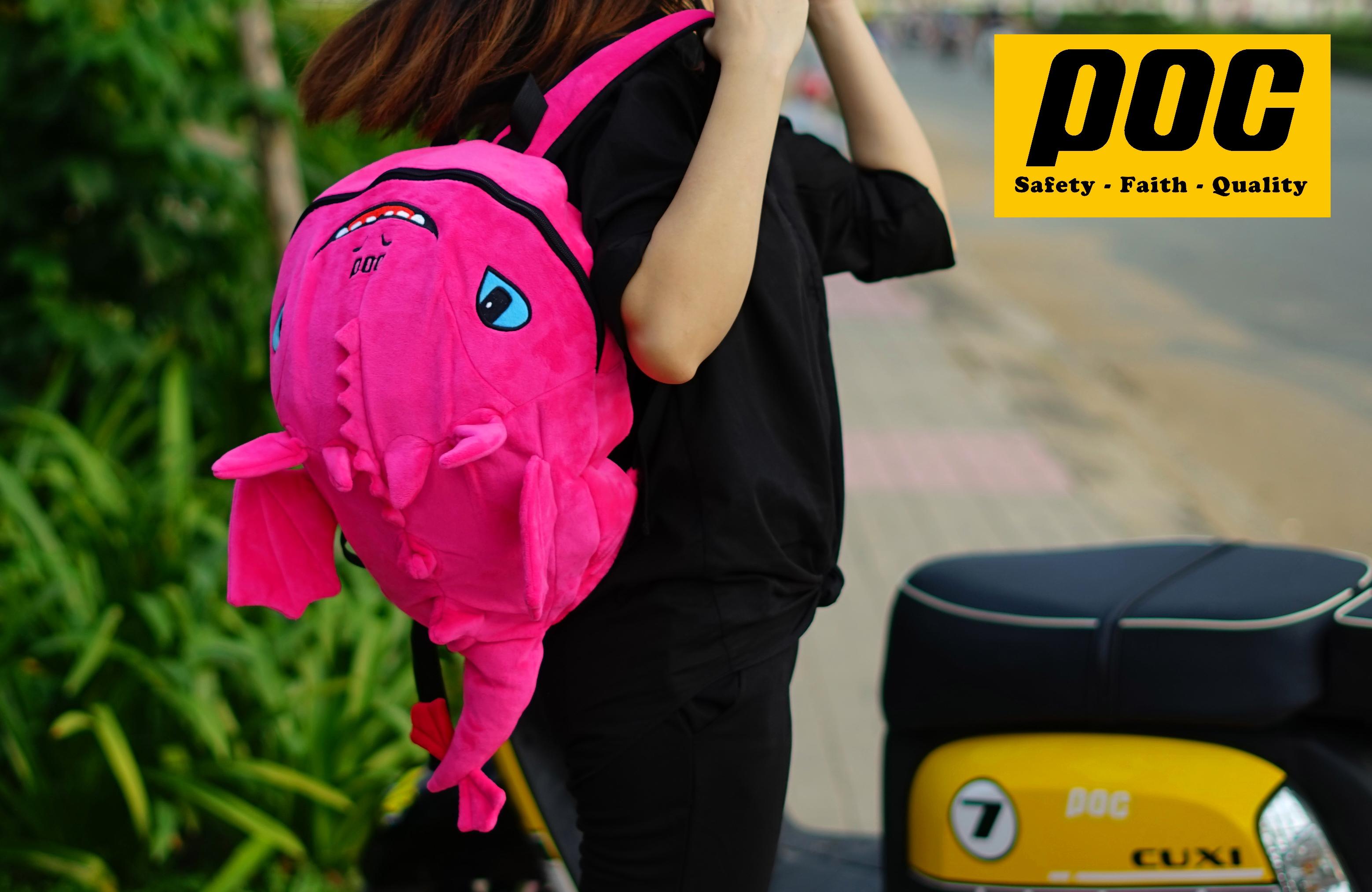 Balo Rồng Khủng Long hàm răng và cánh gió dễ thương nè