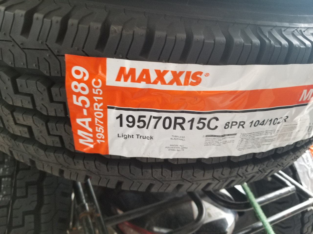 Lốp ô tô 195/70r15c 8pr ma589 maxxis lốp dùng cho xe ô tô tải nhẹ, ô tô van, ô tô tải van